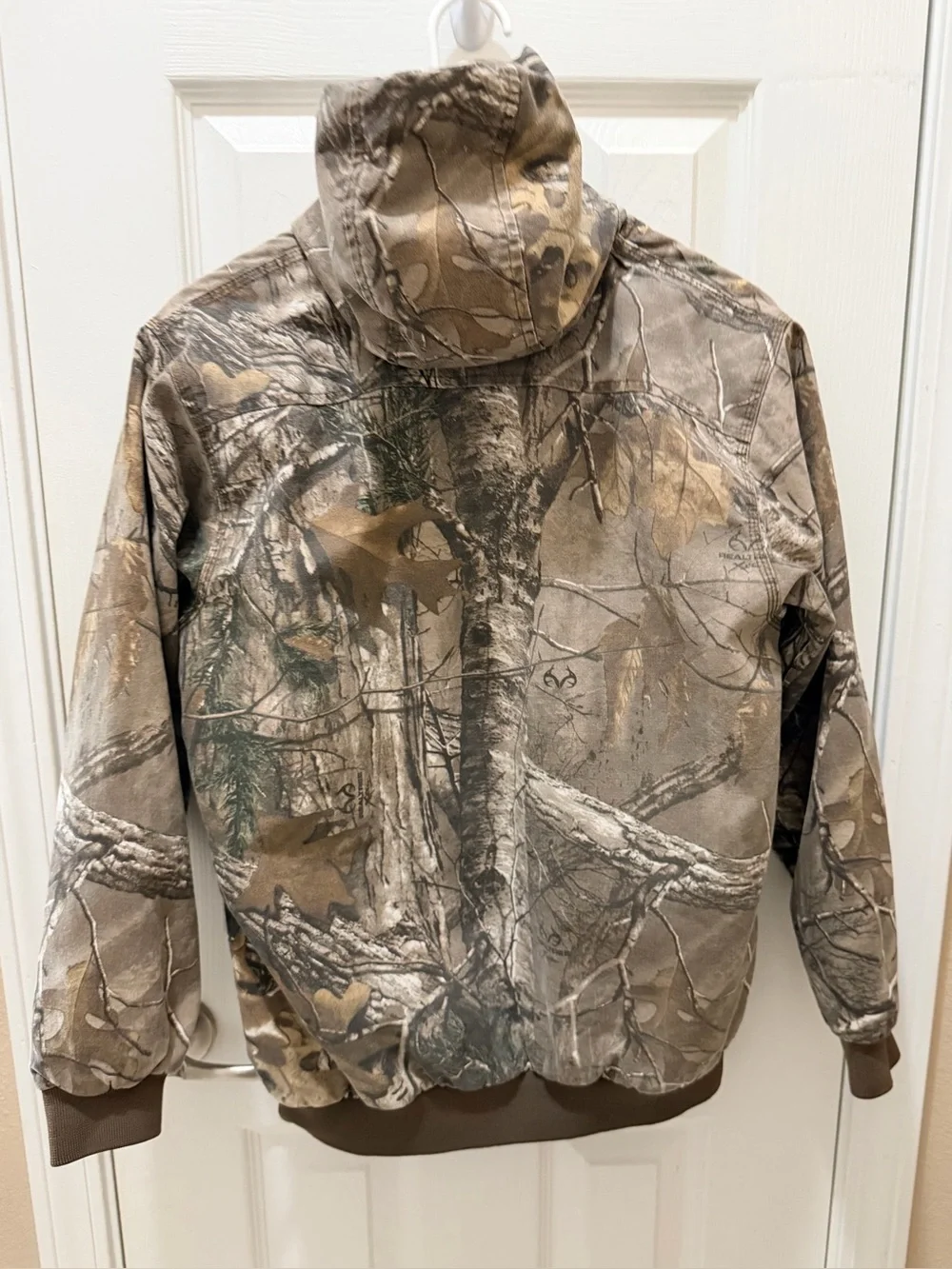 Game Winner Realtree youth camouflage hooded hunting jacket size Large